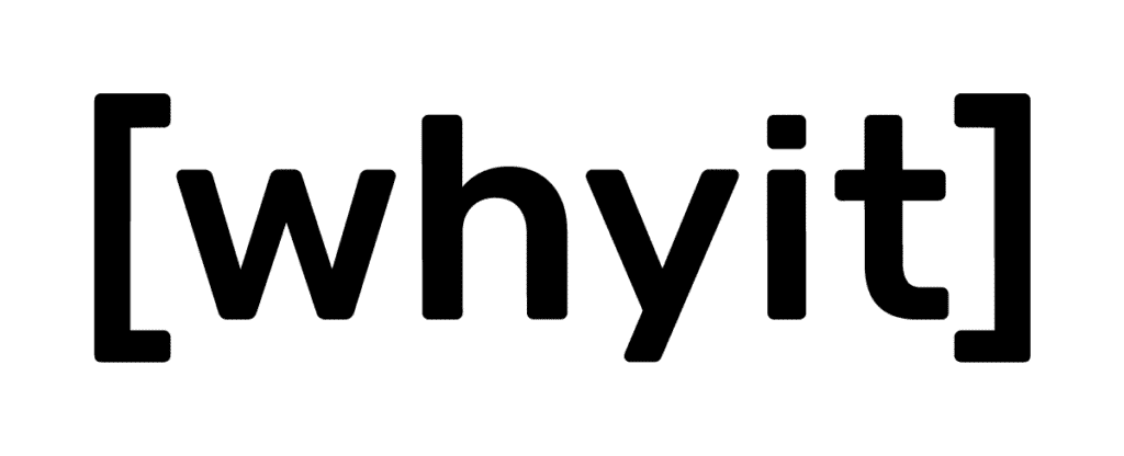 Über uns ... 6 whyit Logo