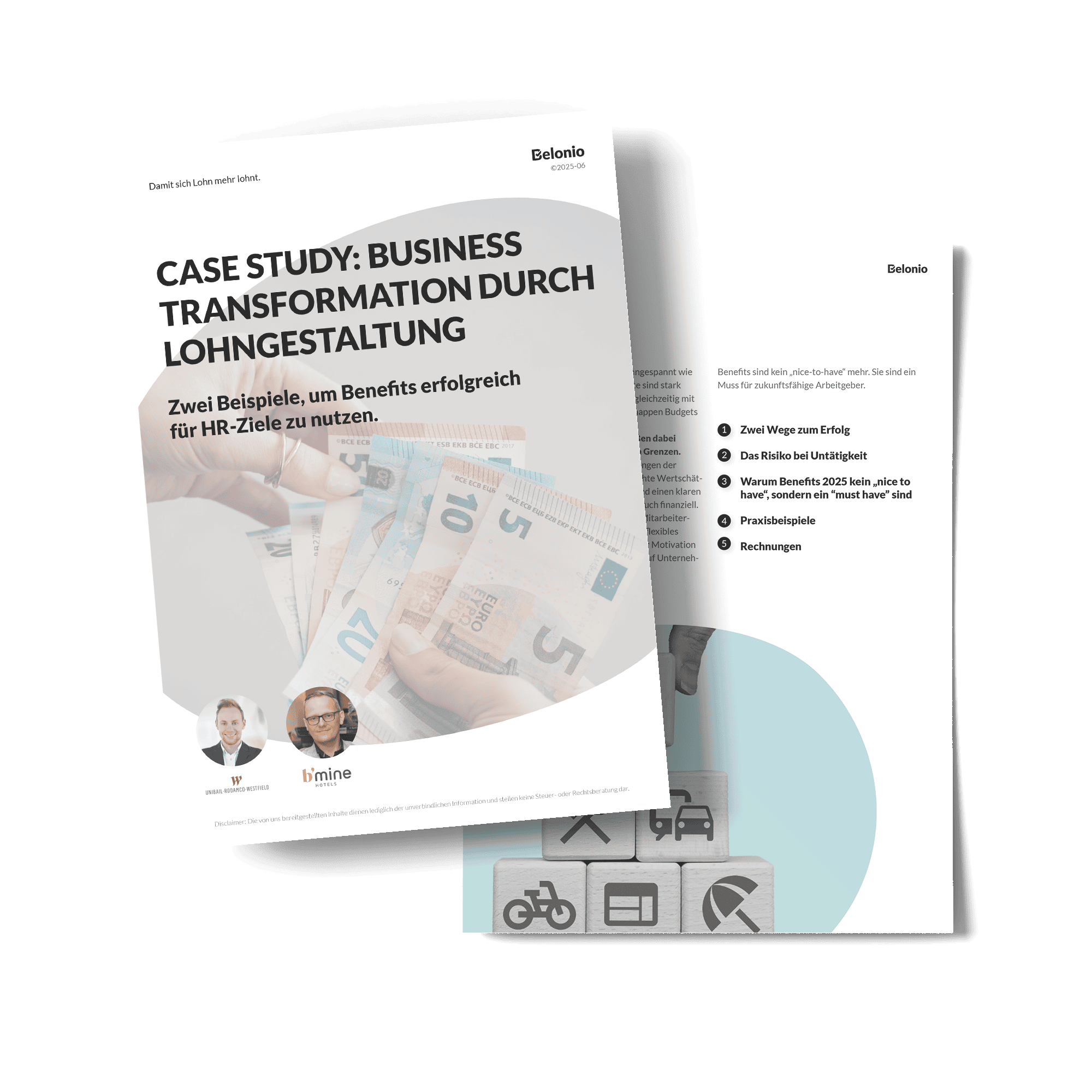 Mockup-Vorschau des Whitepapers Lohngestaltung